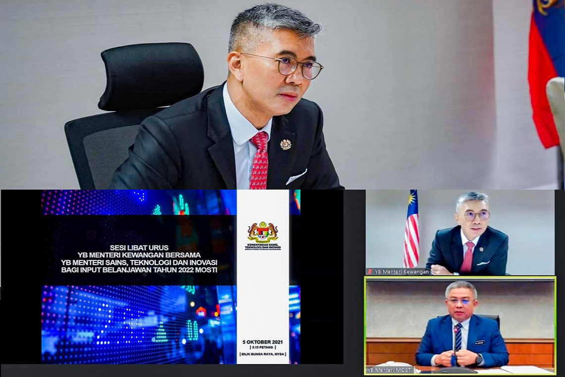Sesi Konsultasi #Bajet2022 bersama YB Menteri Sains, Teknologi dan Inovasi